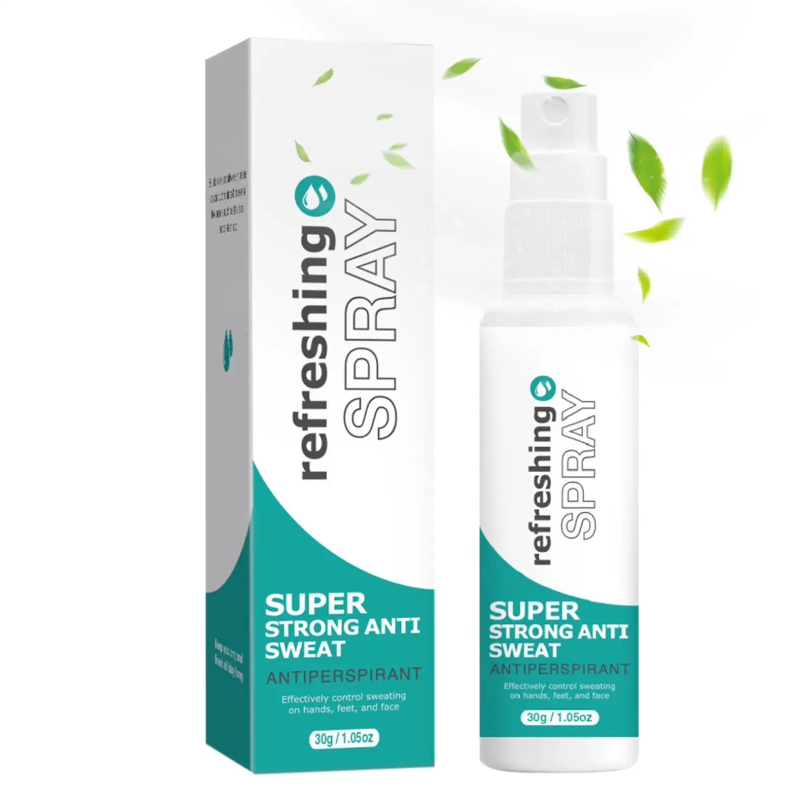30ml Antiperspirant Spray Underarm Odor Removal Spray Body Armpit Fresh Antiperspirant Spray Refreshing Deodorant Spray