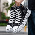 Tenis Masculino Men Shoes Vulcanize Canvas Shoes High Top Sneakers Casual Breathable Platform Shoes Man Trainers Chunky Sneakers