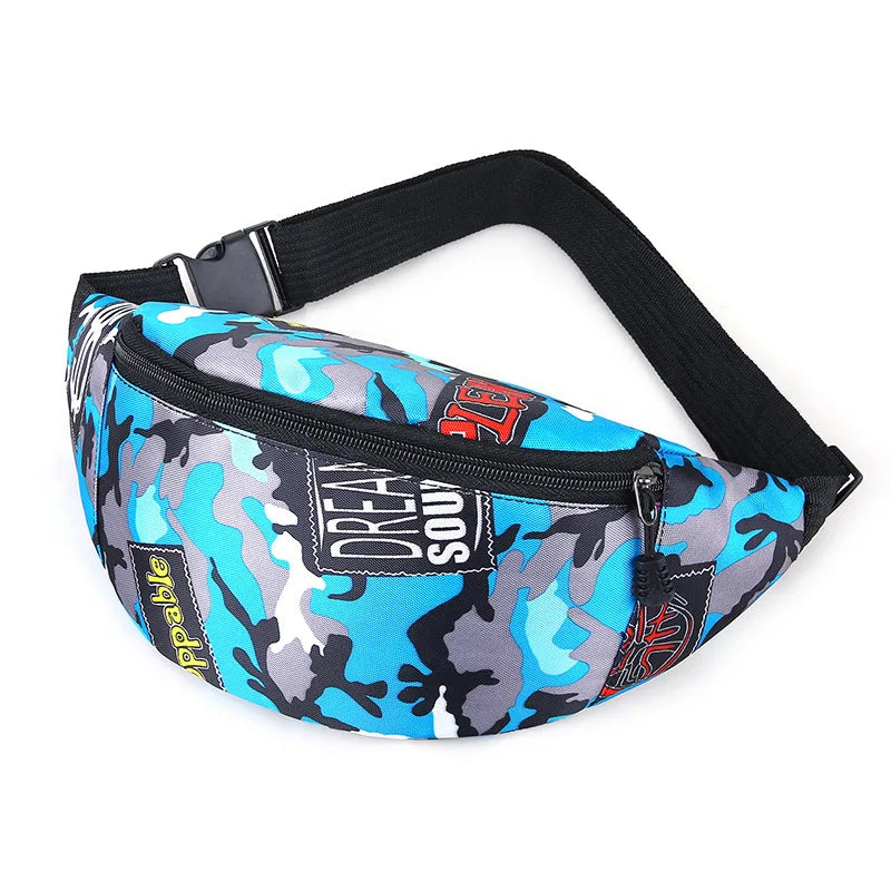 Sporting Pack Women Casual Fanny Bags Men's Boy Drop Leg Bags Hip Bum Belt Bag Travel Riding Motorcycle Crossbody Purse Pouch