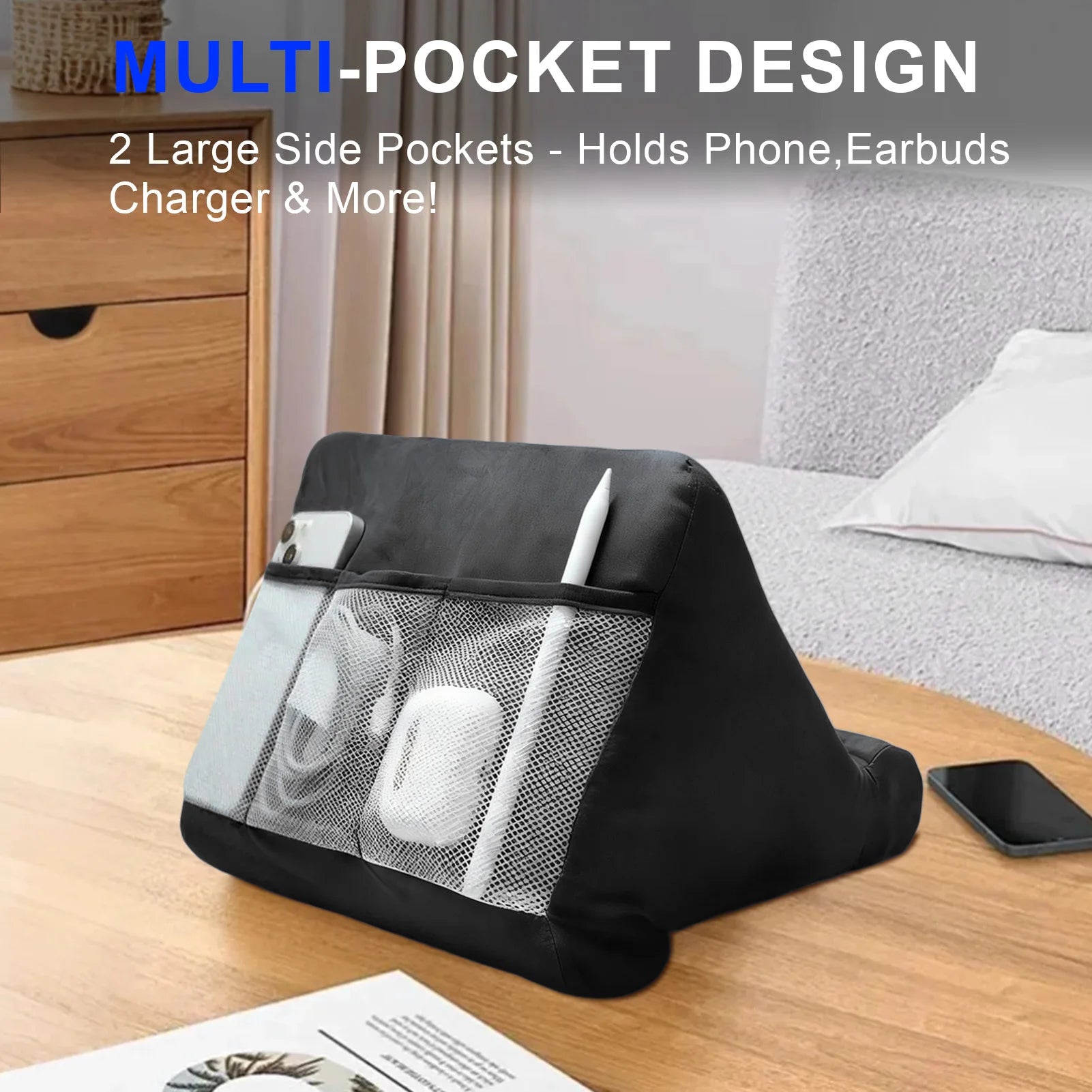 Multi-Angle Soft Sponge Tablet Pillow Stand