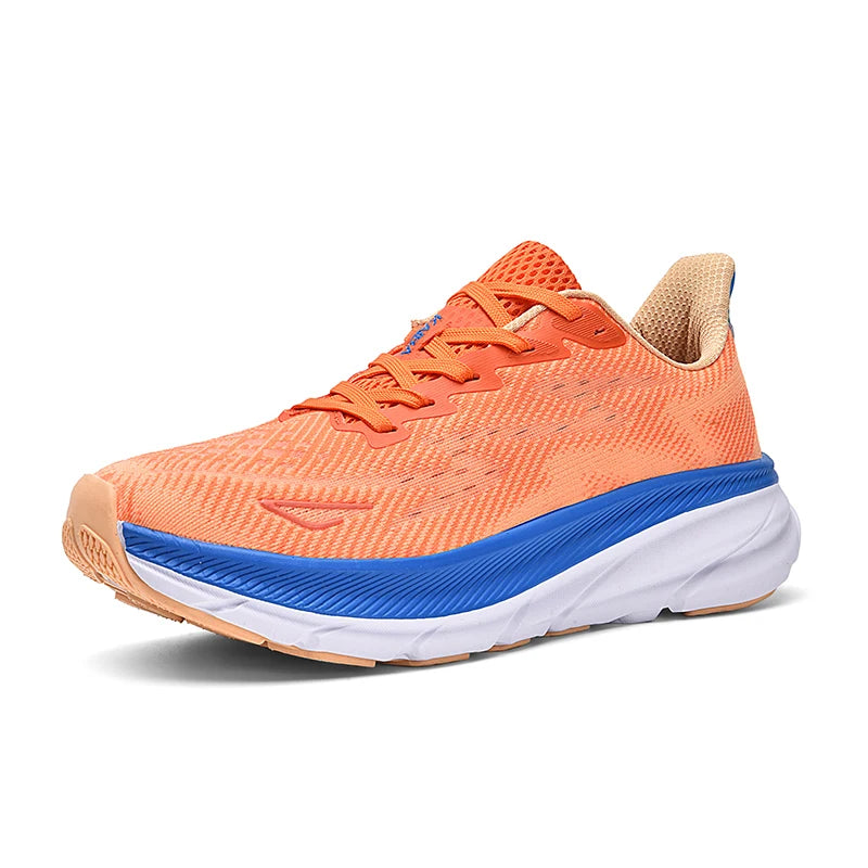 Marathon Sports Running Shoes Men Breathable Lightweight Women Comfortable Athletic Nonskid Leisure Outdoor Hiking Trail Sneaker