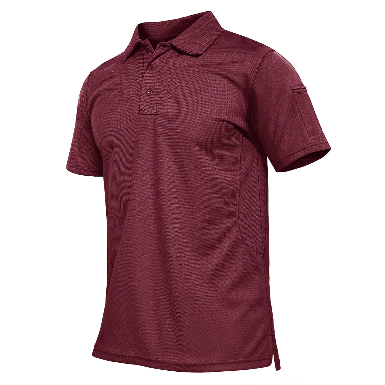 TACVASEN Summer Colorful Fashion Polo Tee Shirts Men's Short Sleeve T-shirt Quick Dry Team Work Green T-Shirt Tee Tops Clothing