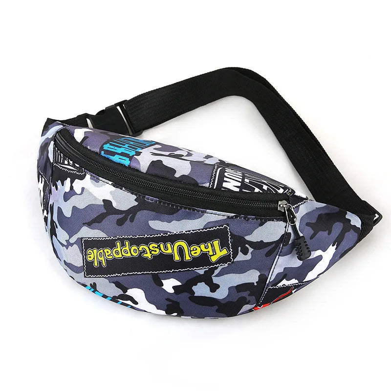 Sporting Pack Women Casual Fanny Bags Men's Boy Drop Leg Bags Hip Bum Belt Bag Travel Riding Motorcycle Crossbody Purse Pouch
