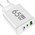 65W GaN 3-Port Fast Charger