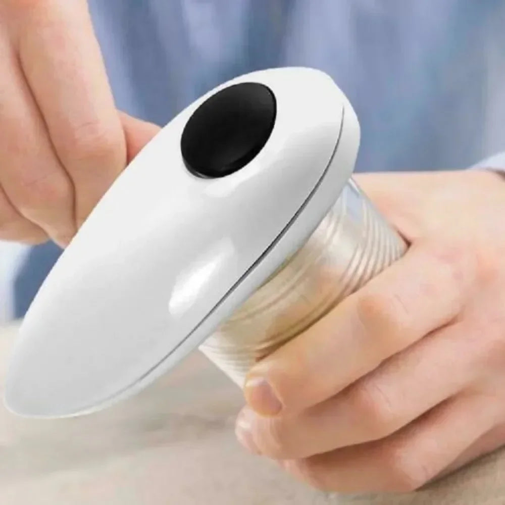 Electric Can Opener, Automatic Restaurant Bottle Opener, Battery Operated, Handheld Jar Can Tin Opener, Kitchen Accessories