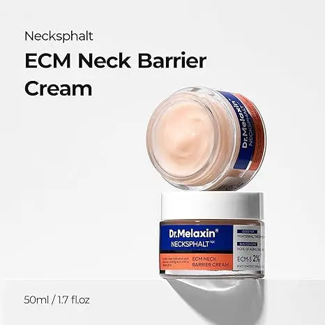 Dr.Melaxin Necksphalt ECM Barrier Cream for Anti-Aging Neck Skin, Tightening Wrinkles 50ml