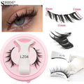 Magnetic Faux Mink Eyelashes with Tweezers