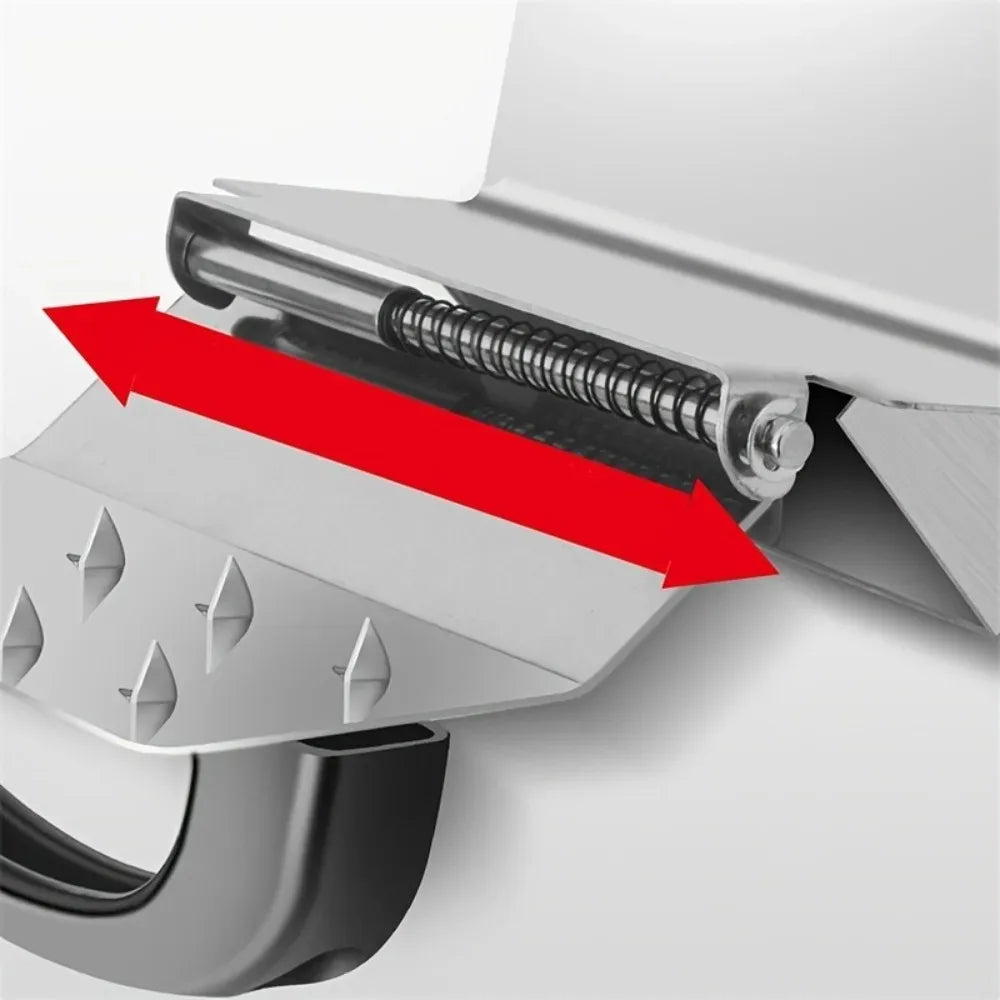 Portable Manual For Slice Bone Cutting Knife Frozen Meat Slicing Knife Stainless Steel Household Vegetable Food Slicer