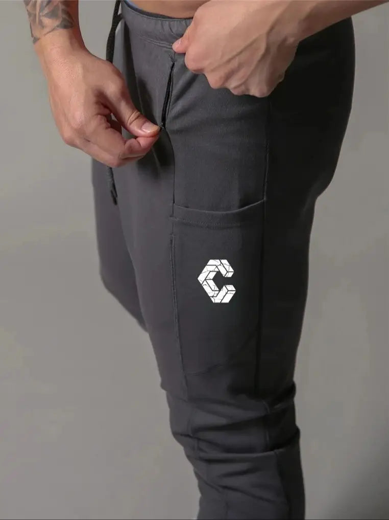 CRONOS Men's Sweatpants Fashion Brand Clothing Spring Autumn New Sportswear Casual Men Pants Gym Running Training Jogging Pants