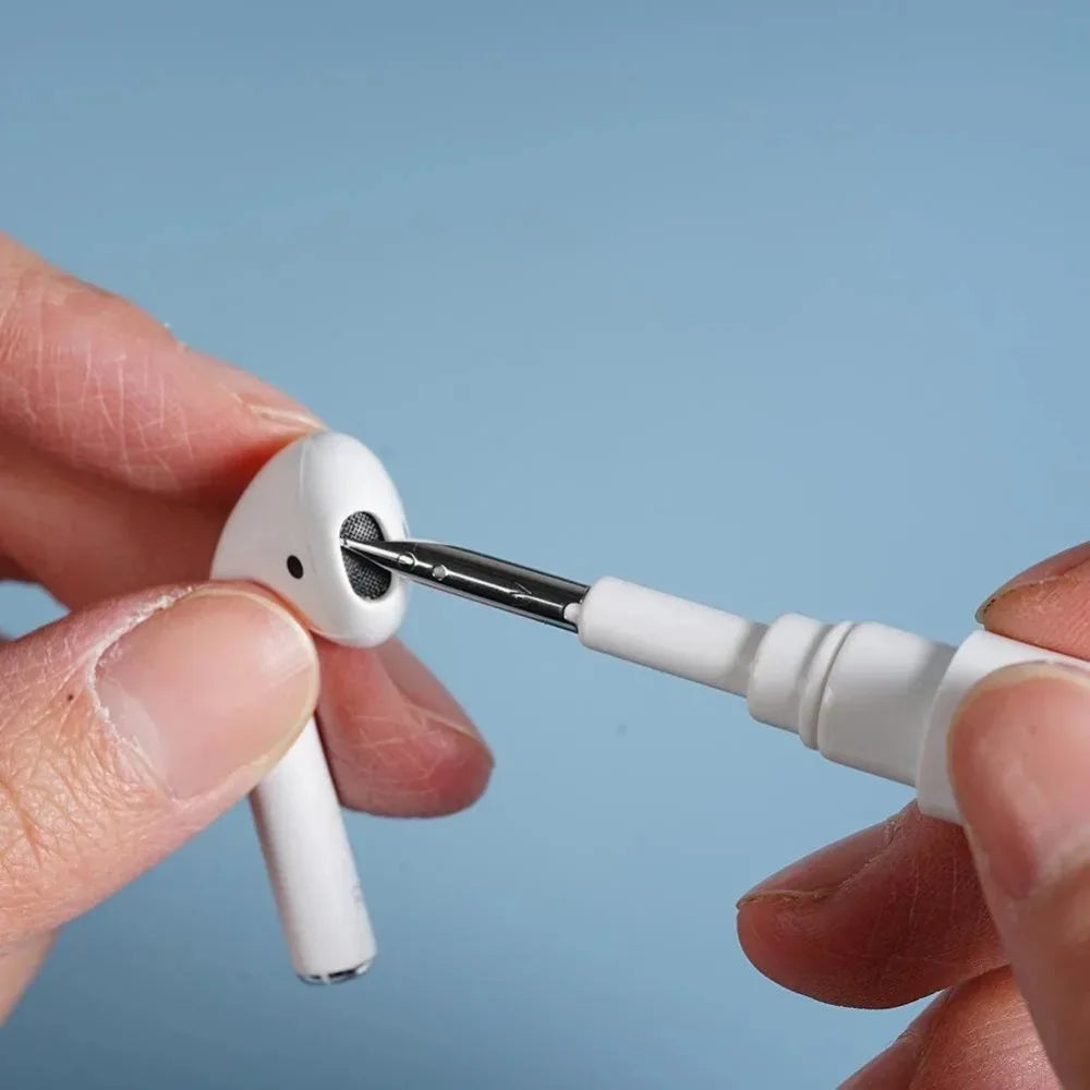 2 IN1 Cleaner Kit Set  Earphones Cleaning Pen for Airpods 3 Pro Case 13 Brush Headsets Cleaners Earbuds Cleaning Tools