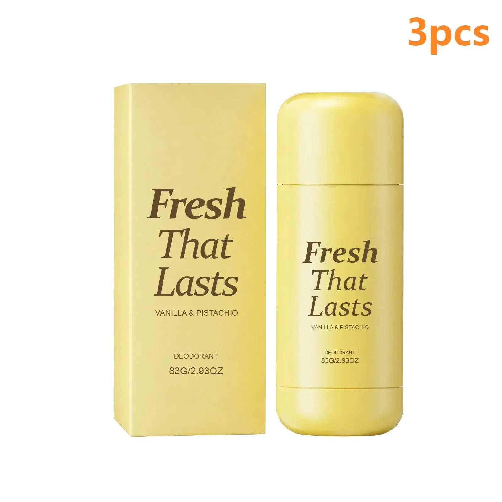 Vanilla Deodorant Stick Armpit Antiperspirant Odor Eliminator Brightening Skin Care Products Kojic Acid Turmeric Deodorant 83g