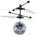 Led Light Suspension Crystal Ball Infrared Induction RC Gesture Control Colorful Glowing Toys Flying Unique Gift for Kids