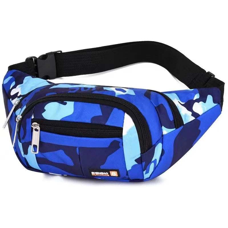 Sporting Pack Women Casual Fanny Bags Men's Boy Drop Leg Bags Hip Bum Belt Bag Travel Riding Motorcycle Crossbody Purse Pouch