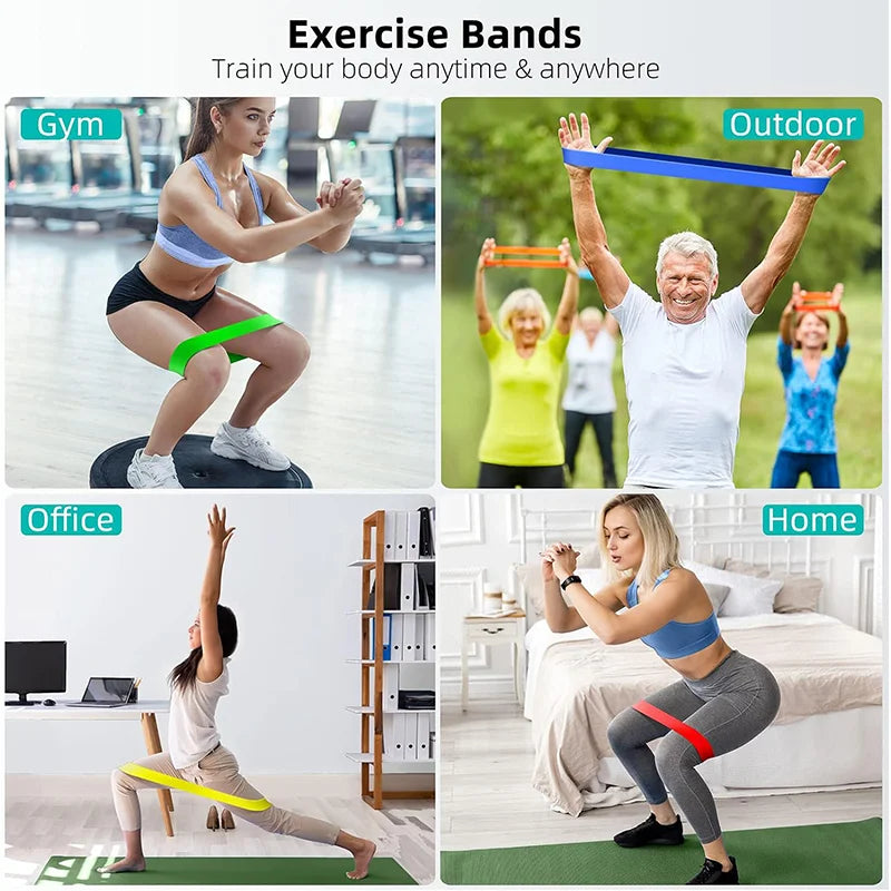 Resistance Bands Set – Yoga, Fitness & Stretching