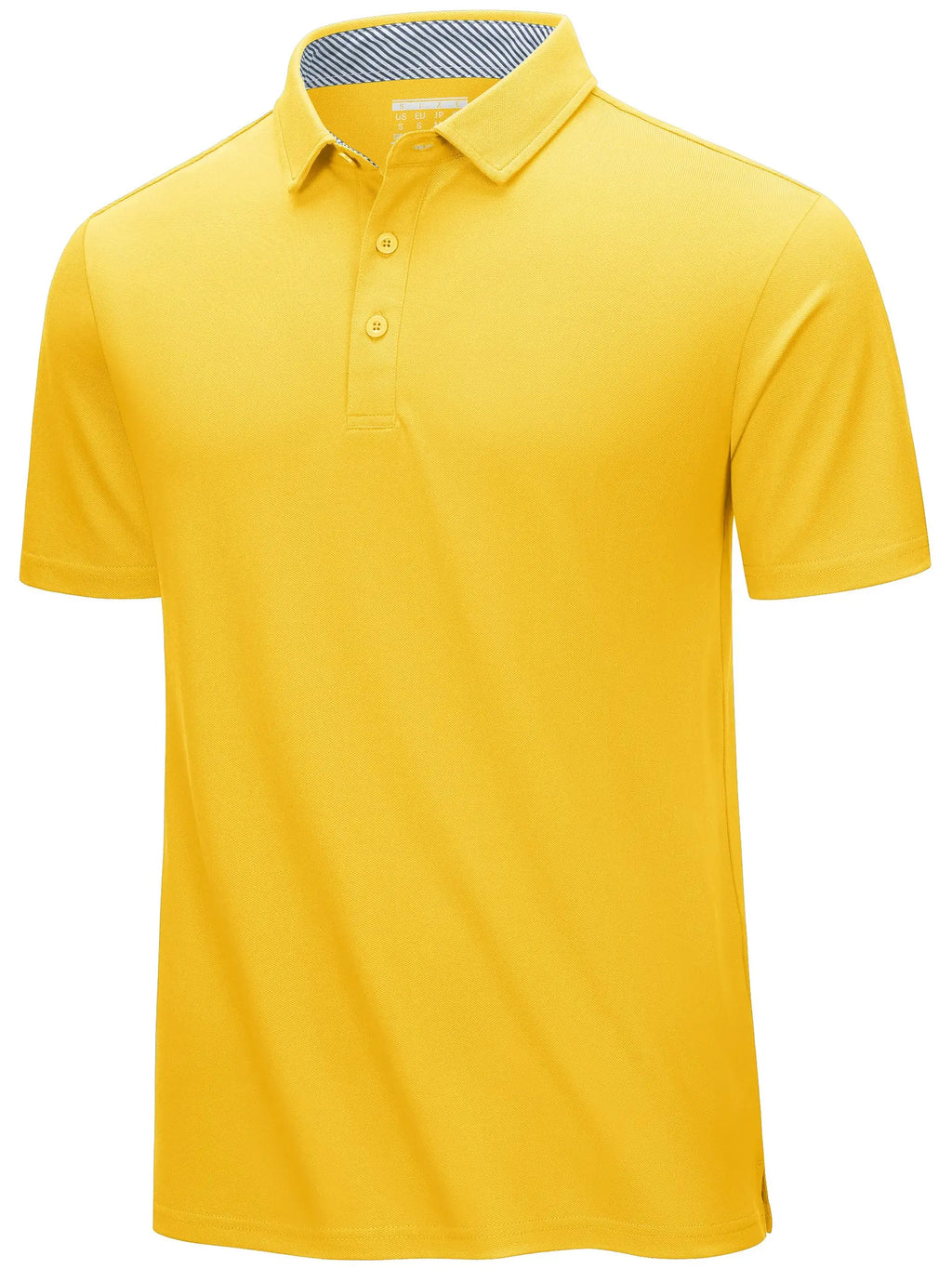 TACVASEN Summer Cotton Blend Golf Polos Shirts Mens Work Polo T-shirts Quick Dry Casual Short Sleeve Pullover Tops Outdoor Tee