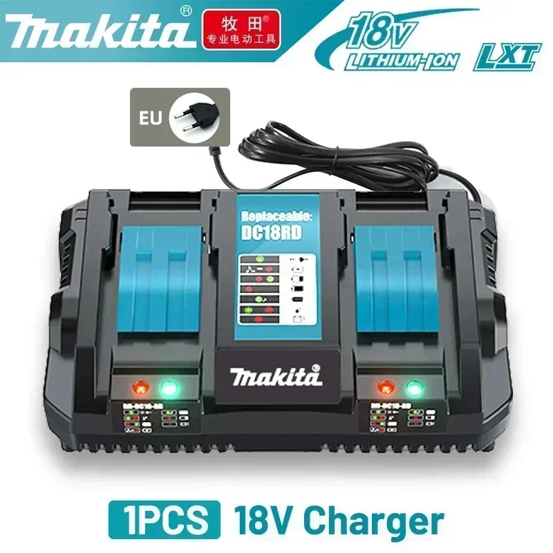 Makita 18V 6.0Ah rechargeable battery, suitable for Makita BL1840 BL1830 BL1830B BL1850 BL1850B original power tool battery