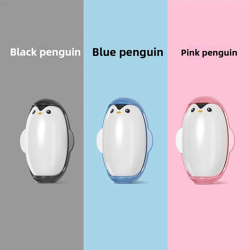 Washable Lint Remover Penguin Clothes Roller Portable Pet Hair Remover Dust Removal Eliminator Brush Hair Sticky Cleaning Tools