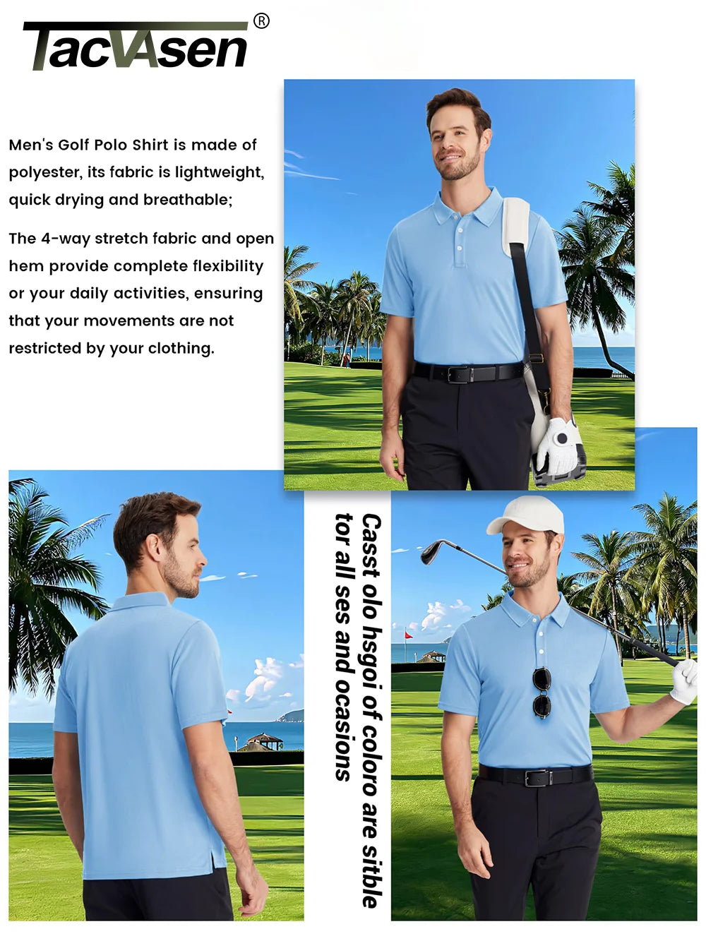Quick-Dry Performance Polo