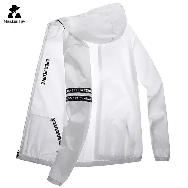 Lightweight Hooded Windbreaker