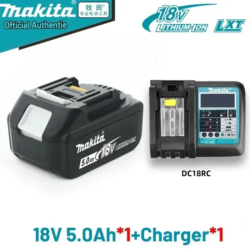 Makita 18V 6.0Ah rechargeable battery, suitable for Makita BL1840 BL1830 BL1830B BL1850 BL1850B original power tool battery