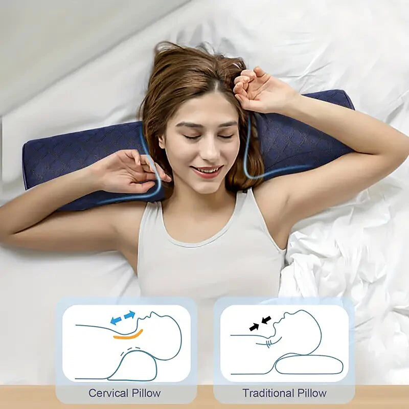 Relieve neck discomfort with neck pillows and head massager pillows, providing better support for the neck