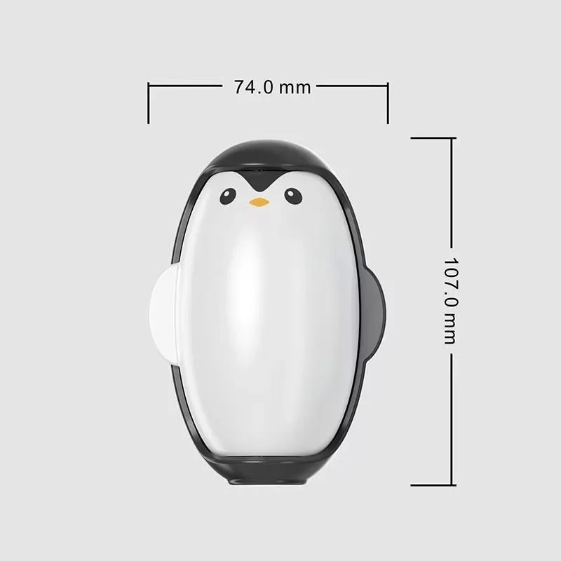 Washable Lint Remover Penguin Clothes Roller Portable Pet Hair Remover Dust Removal Eliminator Brush Hair Sticky Cleaning Tools