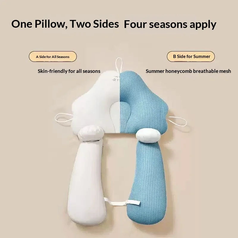 Newborn Baby Hug Comforting Pillow Sleeping Correcting Head Shape Baby Shape Pillow Artifact