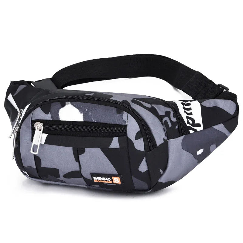 Sporting Pack Women Casual Fanny Bags Men's Boy Drop Leg Bags Hip Bum Belt Bag Travel Riding Motorcycle Crossbody Purse Pouch
