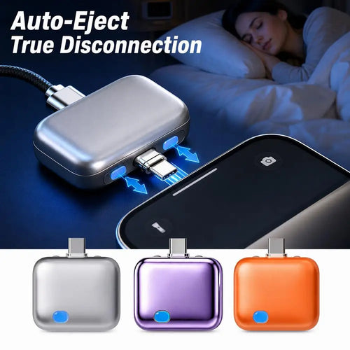 140W Auto Disconnect Charger Adapter Full Charge Self-Cut Automatic Separation Fast Charger, Anti Overcharge Battery Protection