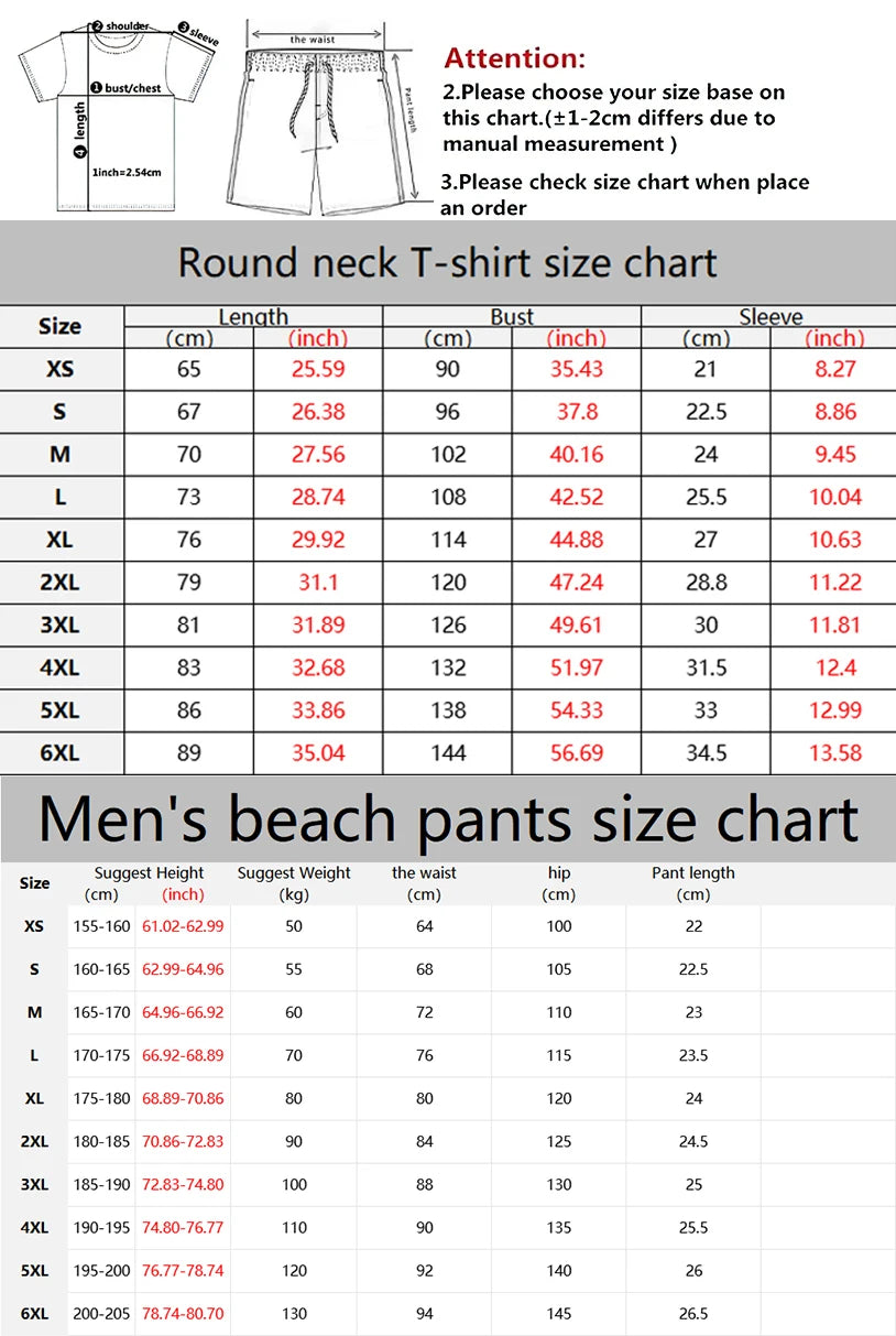 Summer 2025 new men's set with colorful flower prints, casual set with round neck, short sleeve T-shirt and shorts, summer outdo