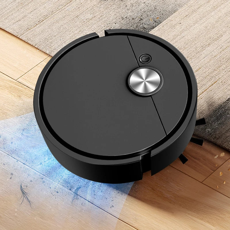 3 in 1 Sweeping Robot Rechargeable Vacuum Mop Robot Sweeping Machine Compact Cleaning Machine for Pet Hair Stubborn Dirt