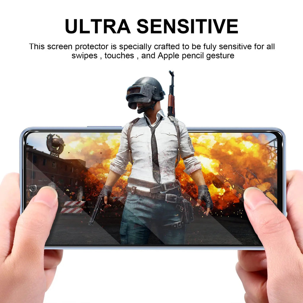 For Samsung Galaxy A53 5G 6.5 inch Screen Protector Tempered Glass Crystal Mica 9H Protective HD Clear Transparent Anti Scratch