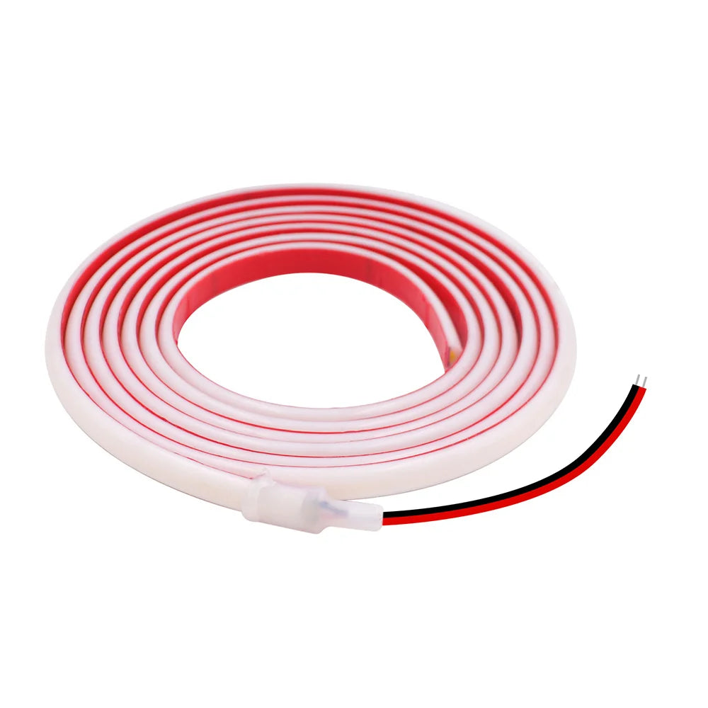 IP68 Waterproof Led Neon Strip Light Tape 12V 24V 320 LEDs Flexible Milky Tube Lamp Liner Lighting 10 Colors 0.5m 1m 2m 3m 4m 5m