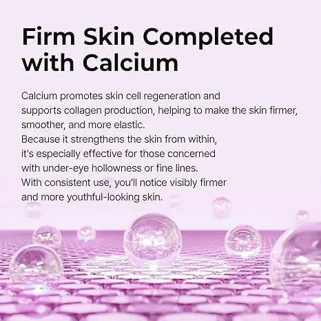 Dr.Melaxin Cemenrete Calcium Intense Firming Cream 50ml (1.69 fl oz) – Rebornic 10,000ppm, Niacinamide & Hydrolyzed Elastin, Lif