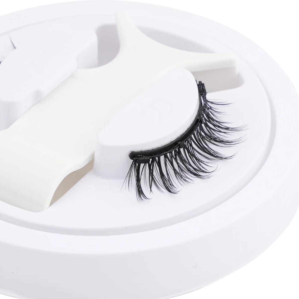 Magnetic Faux Mink Eyelashes with Tweezers