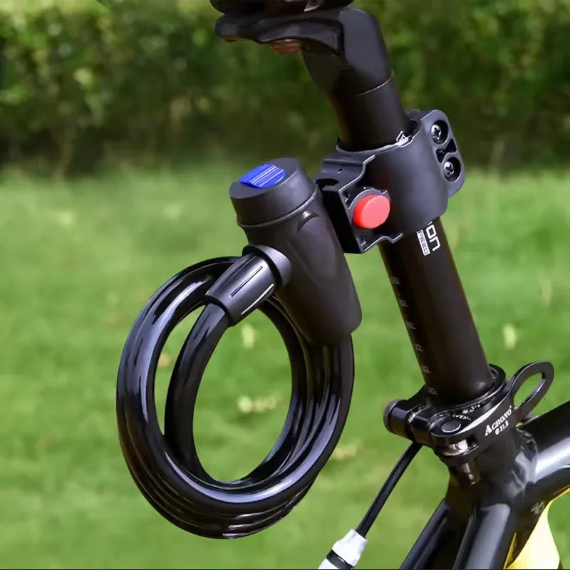 Heavy Duty Motorcycle Chain Lock 80cm Metal Anti Theft Bike Lock with 2 Keys for Maximum Security and Reinforcement of Bicycle
