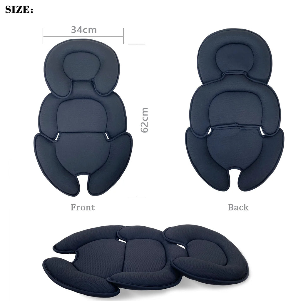 Universal Baby Stroller Seat Cushion Head and Body Support Pillow Infant Car Seat Insert For DOONA Newborn Stroller accessories