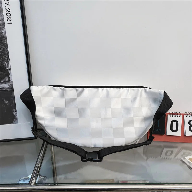 Large Capacity Men Chest Bags Fashion Waist Bag Unisex Street Hip-hop Shoulder Bag Chest Pack Outdoor Sport Fanny Pack Belt Bags