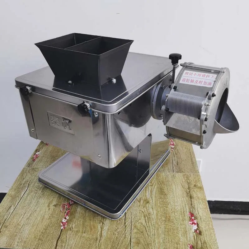 Electric commercial meat cutter Stainless steel Pork beef slicer Fully Automatic meat dicing machine