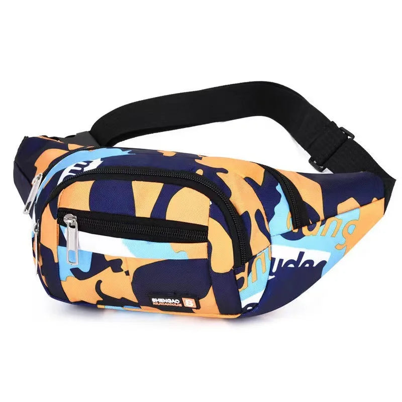 Sporting Pack Women Casual Fanny Bags Men's Boy Drop Leg Bags Hip Bum Belt Bag Travel Riding Motorcycle Crossbody Purse Pouch