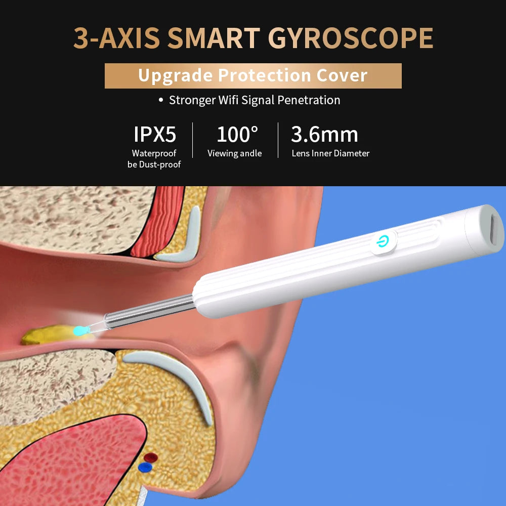 Smart Visual Ear Cleaner with HD Camera