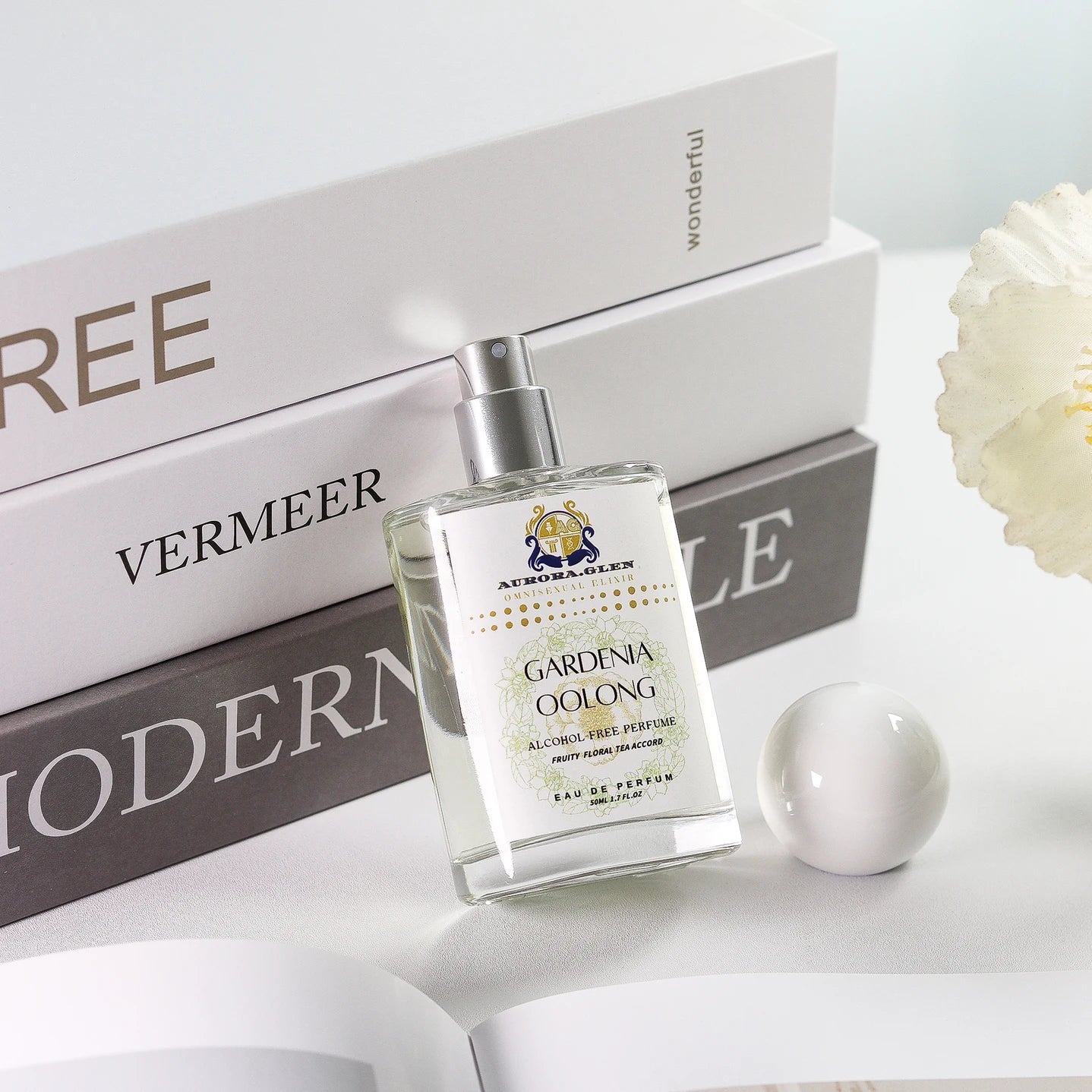 Gardenia Oolong Tea Fragrance Simple Fresh Natural Fruity Tea Unisex Perfume Long-Lasting Tea Floral Musk 50ml Dating Fragrance