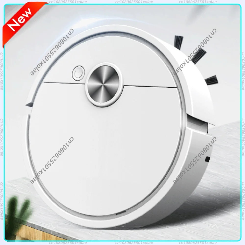 3 in 1 Sweeping Robot Rechargeable Vacuum Mop Robot Sweeping Machine Compact Cleaning Machine for Pet Hair Stubborn Dirt