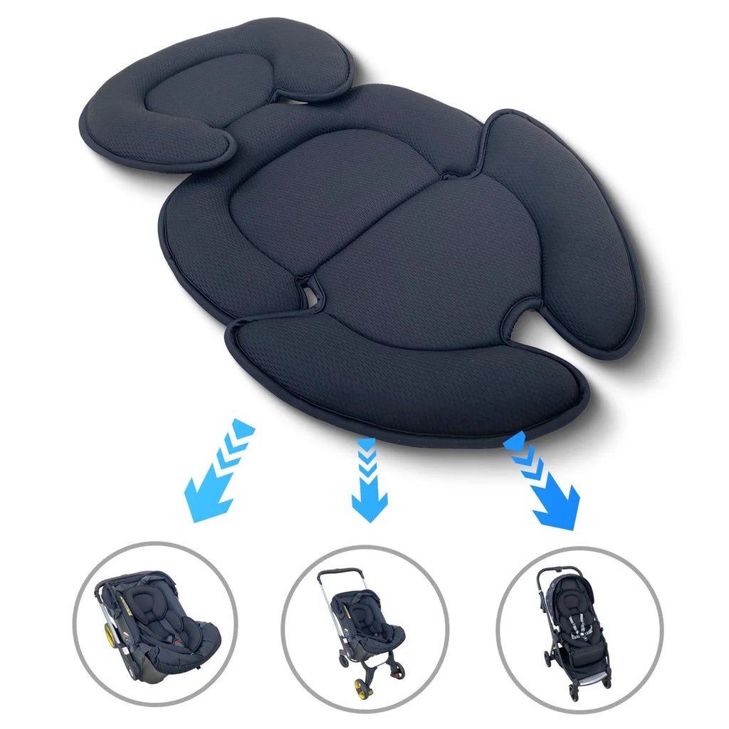 Universal Baby Stroller Seat Cushion Head and Body Support Pillow Infant Car Seat Insert For DOONA Newborn Stroller accessories