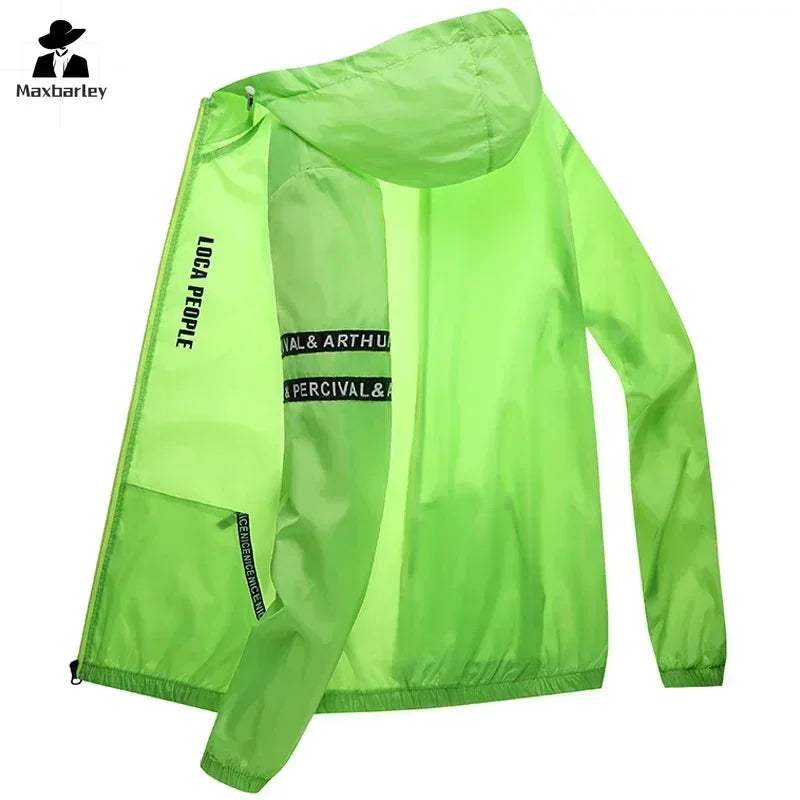 Lightweight Hooded Windbreaker