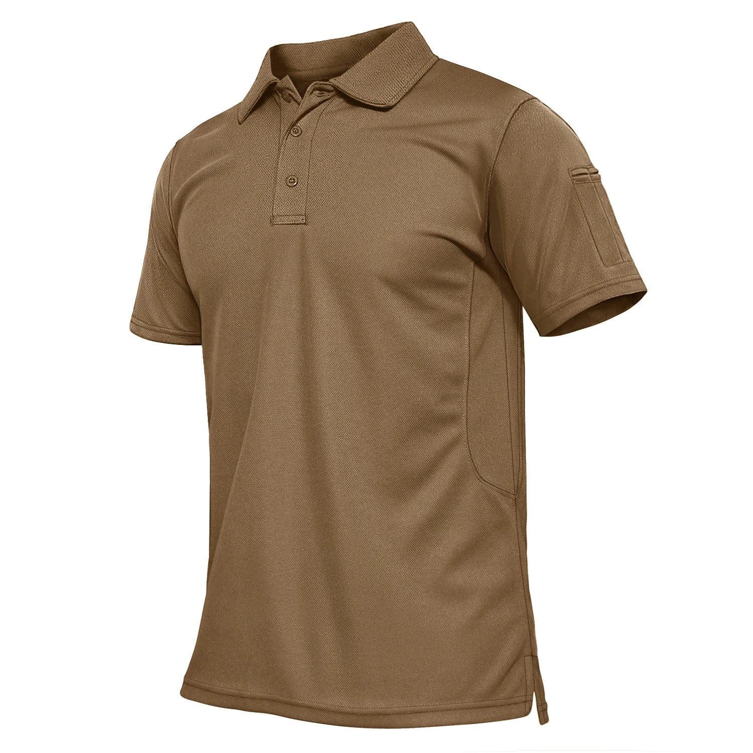 TACVASEN Summer Colorful Fashion Polo Tee Shirts Men's Short Sleeve T-shirt Quick Dry Team Work Green T-Shirt Tee Tops Clothing