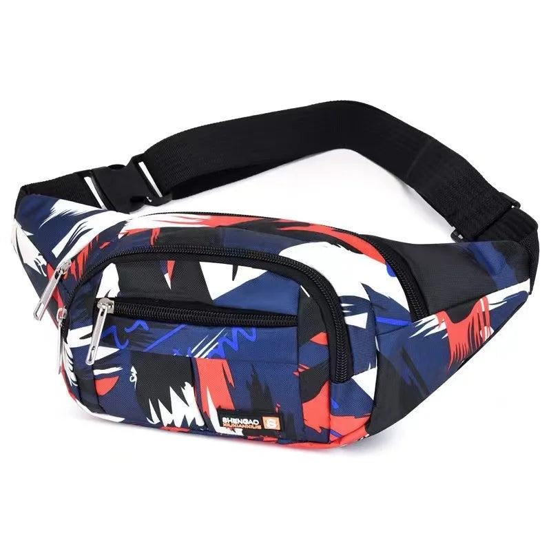 Sporting Pack Women Casual Fanny Bags Men's Boy Drop Leg Bags Hip Bum Belt Bag Travel Riding Motorcycle Crossbody Purse Pouch