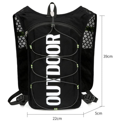1PCS Running Hydration Vest Backpack,Lightweight Water Backpack,Hydration Backpack Running Vest for Hiking Biking for Women Men