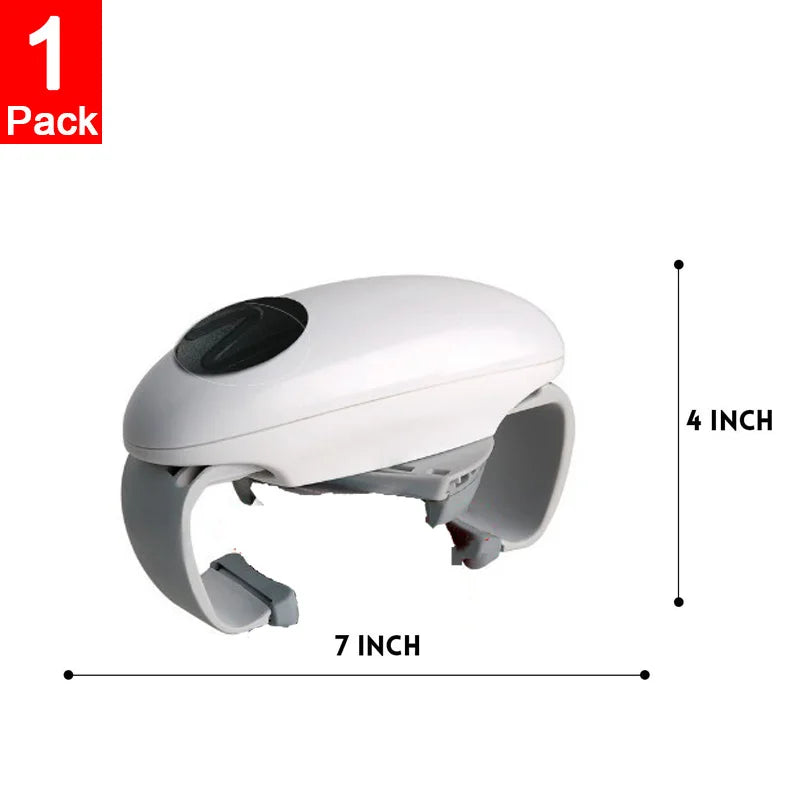 Automatic Electric Can Opener Beer Bottle Opener Handheld Safe  Free Jar Can Tin Battery Operated Restaurant Kitchen Bar Tools