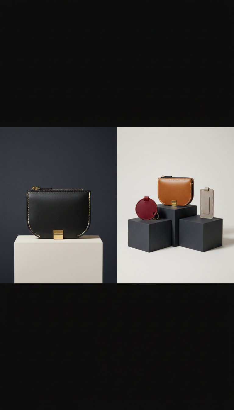 Italian Leather Key Wallet